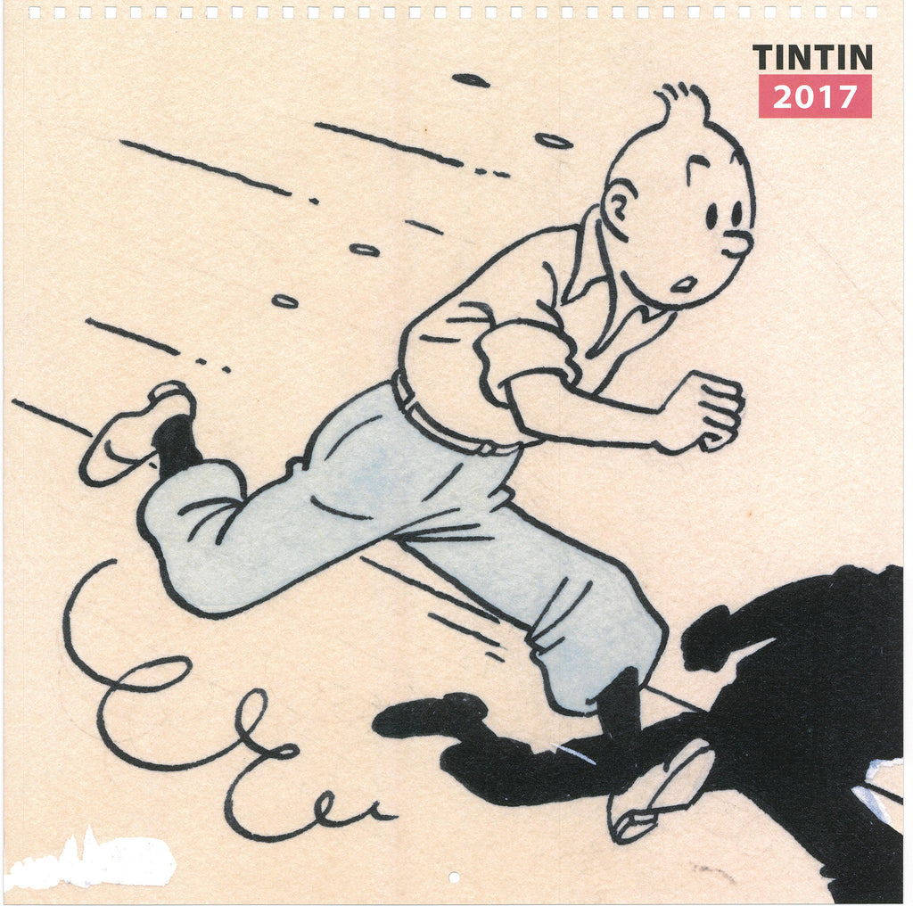 2017 The Adventures of Tintin Calendar
