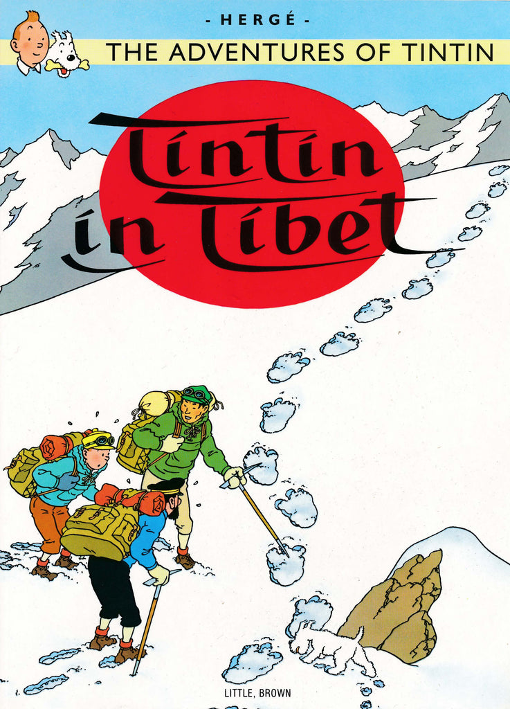 Tintin Postcard: Tintin Au Tibet (Tintin in Tibet)