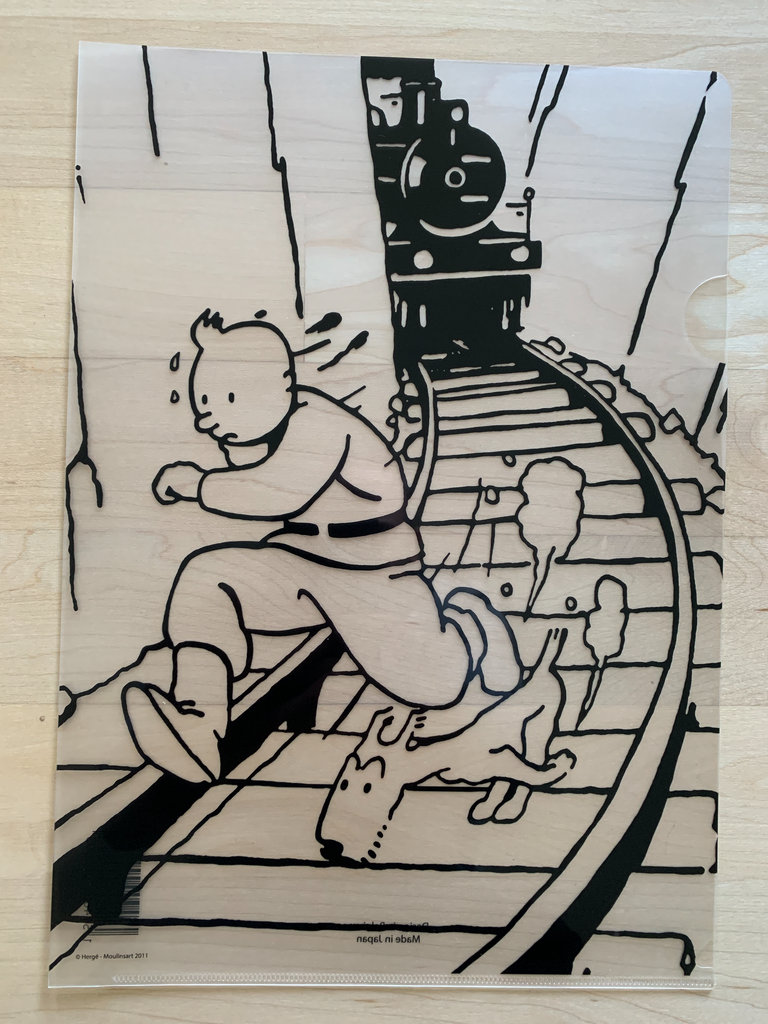 Tintin in The Land of the Soviet A4 File Folder