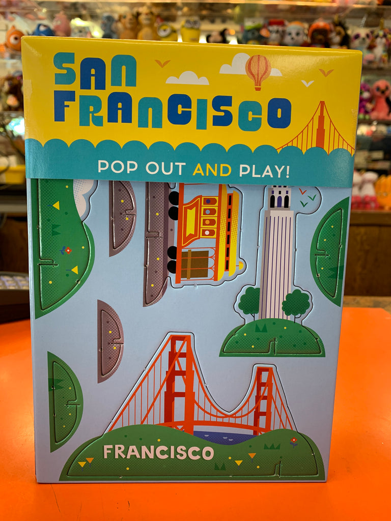 San Francisco’s Pop Out And Play Diorama
