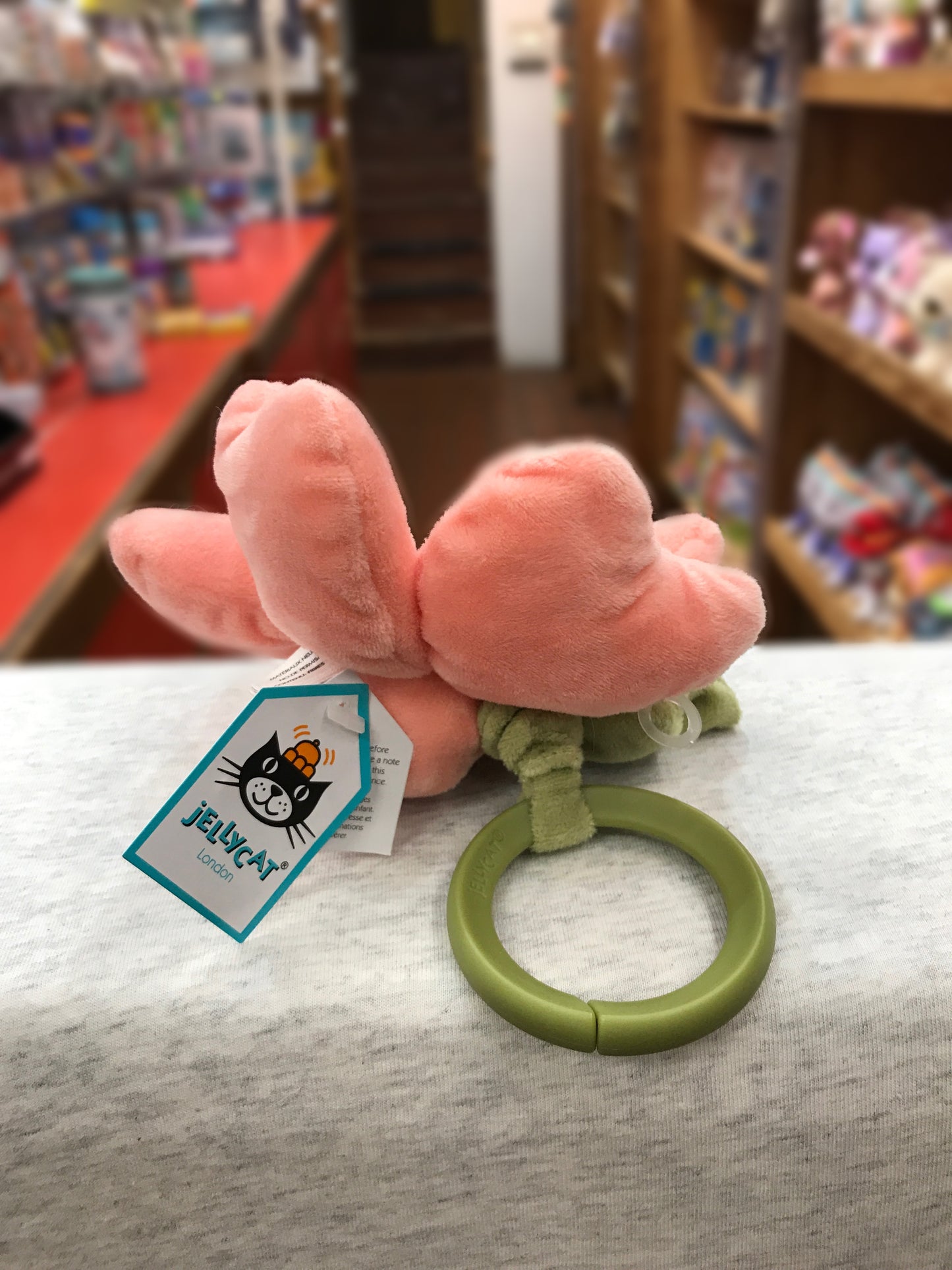 Jellycat Fleury Petunia Jitter Rattle 11"