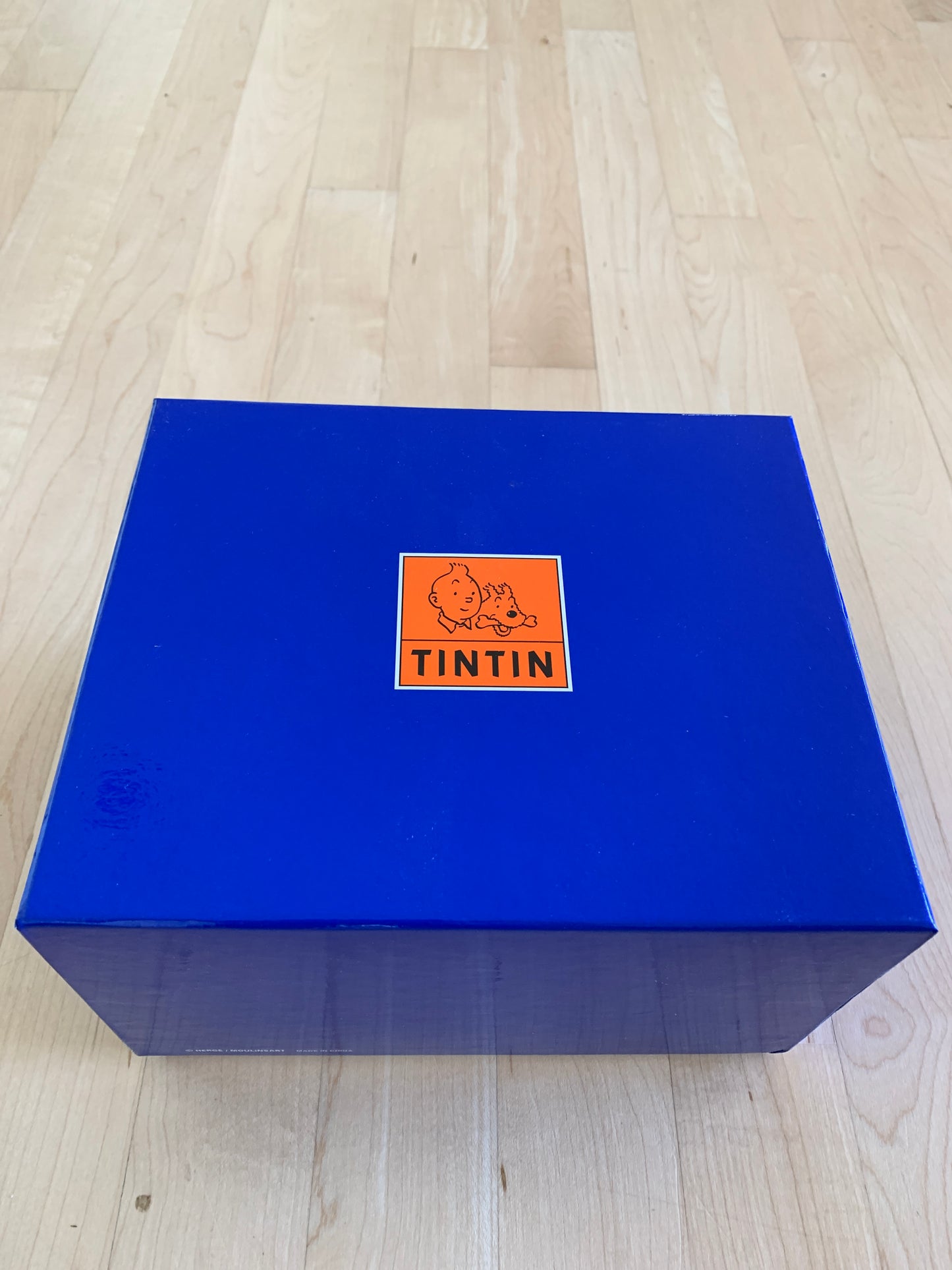 Tintin and Snowy In Route Resin Figure 2010