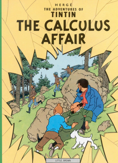 The Adventures of Tintin, The Calculus Affair Treasure Paper Back Book