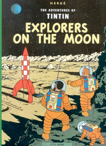 The Adventures of Tintin, Explorers on the Moon Paper Back Book