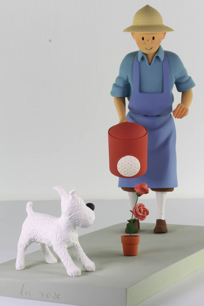 Tintin The Rose Statuette From the Moulinsart Privilege Collection Ref. 44008