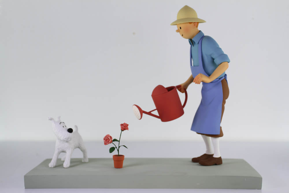 Tintin The Rose Statuette From the Moulinsart Privilege Collection Ref. 44008