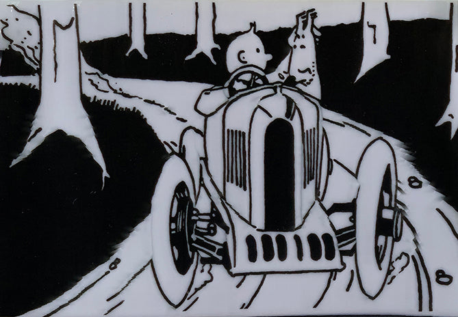 Tintin Land of the Soviets Car Mug