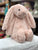 Jellycat Bashful Blush Bunny Medium Plush 12”