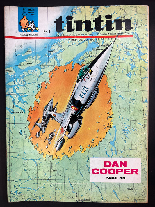 Le Journal Tintin Nº 1023 May 30 1968