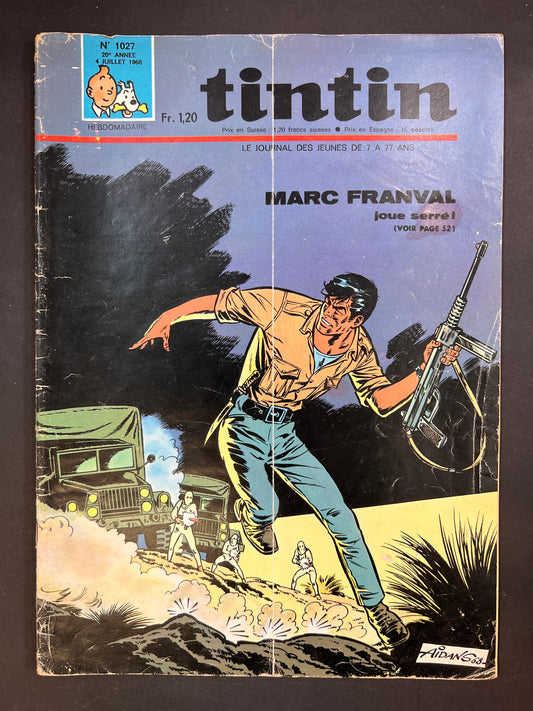 Le Journal Tintin Nº 1027 July 4 1968