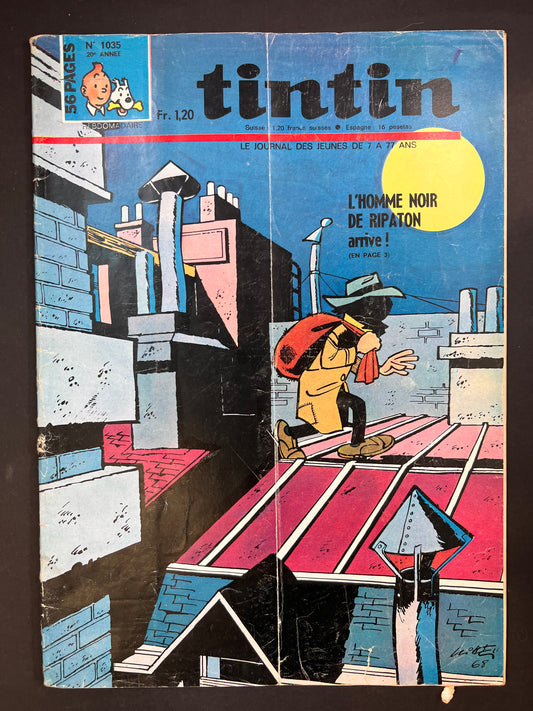 Le Journal Tintin Nº 1035 August 29 1968