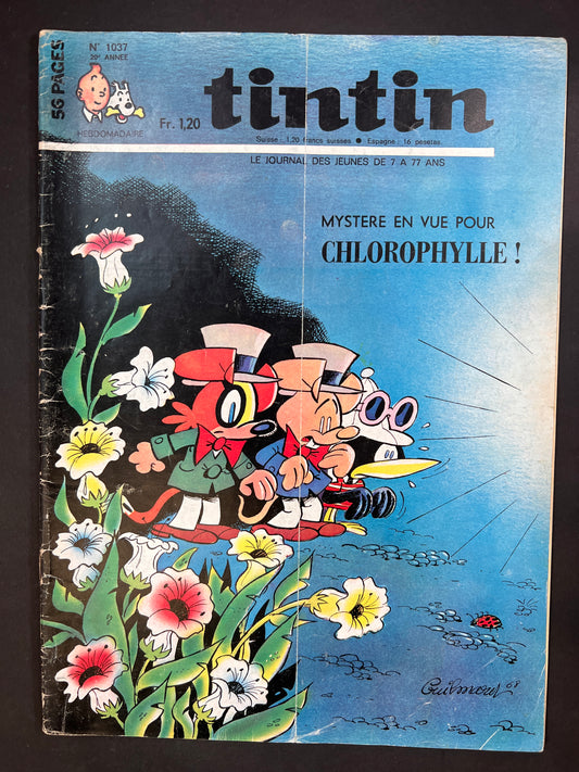 Le Journal Tintin Nº 1037 September 12 1968