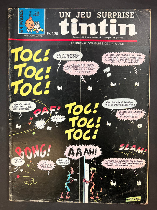 Le Journal Tintin Nº 1038 September 19 1968
