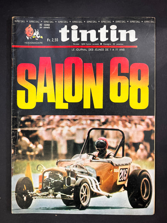 Le Journal Tintin Nº 1040 October 3 1968