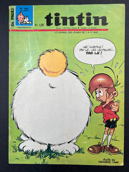 Le Journal Tintin Nº 1042 October 17 1968