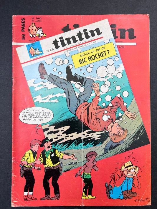 Le Journal Tintin Nº 1043 October 24 1968