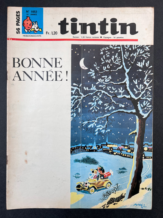 Le Journal Tintin Nº 1053 January 2 1969