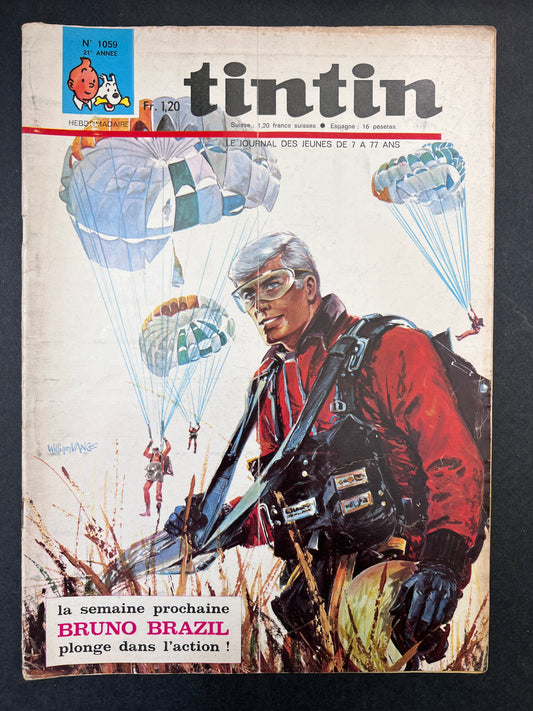 Le Journal Tintin Nº 1059 February 13 1969