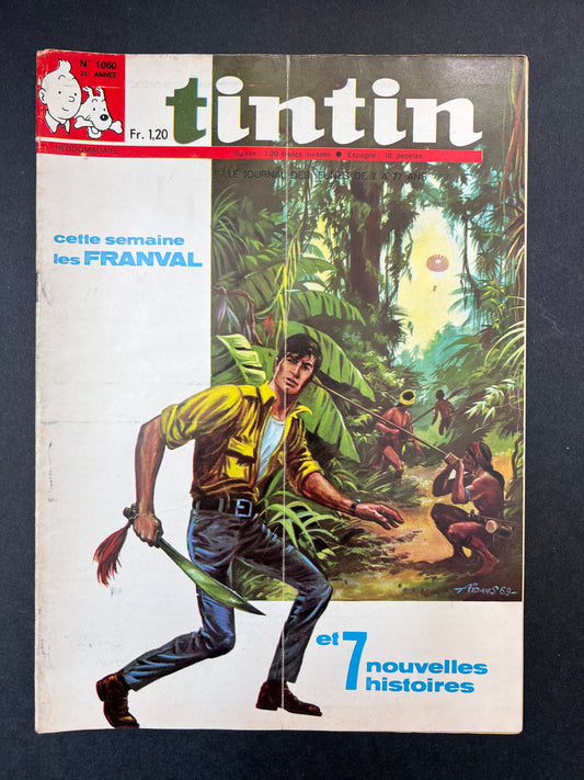 Le Journal Tintin Nº 1060 February 20 1969