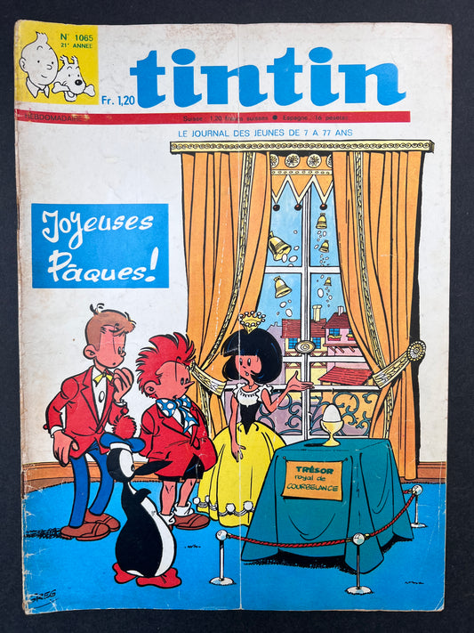 Le Journal Tintin Nº 1065 March 27 1969