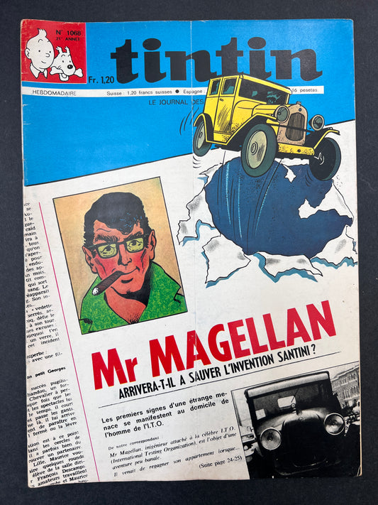 Le Journal Tintin Nº 1068 April 17 1969