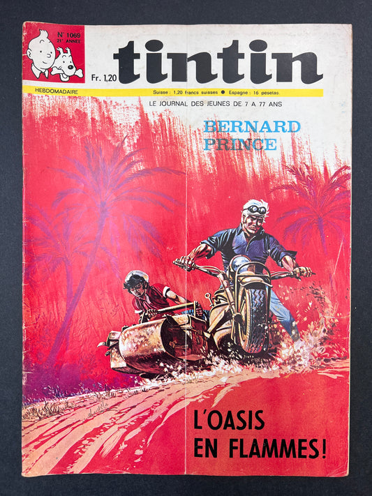 Le Journal Tintin Nº 1069 April 24 1969