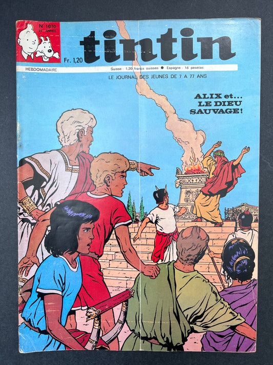 Le Journal Tintin Nº 1070 May 1 1969