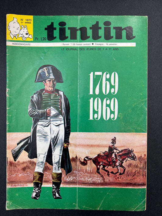 Le Journal Tintin Nº 1073 May 22 1969