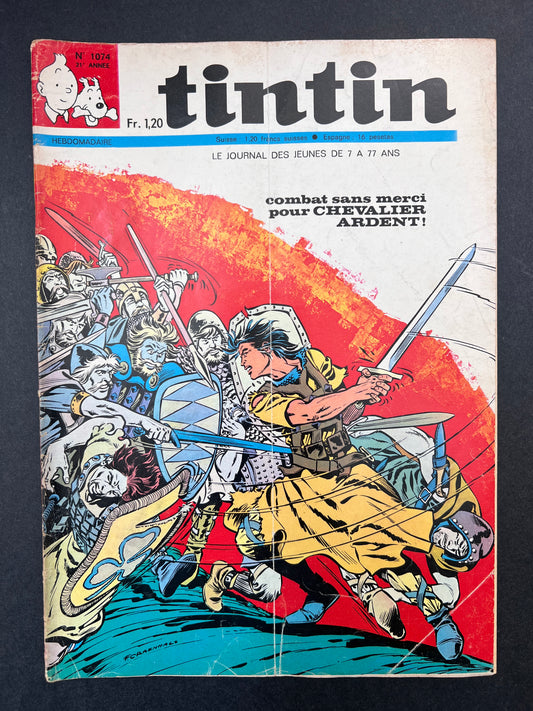 Le Journal Tintin Nº 1074 May 29 1969