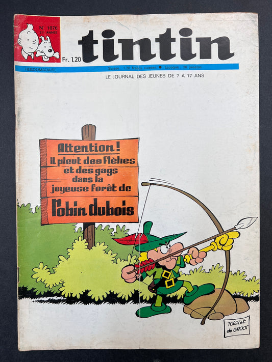 Le Journal Tintin Nº 1076 June 12 1969