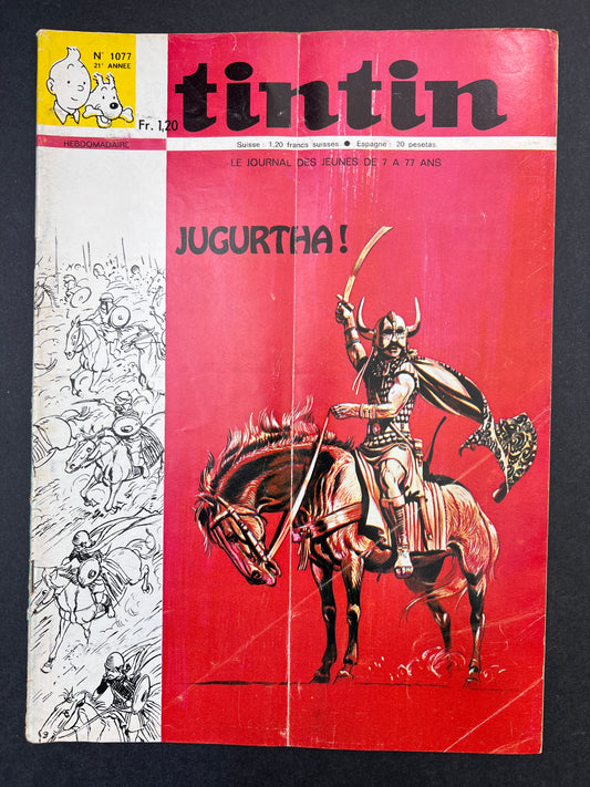 Le Journal Tintin Nº 1077 June 19 1969