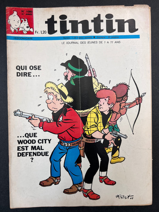 Le Journal Tintin Nº 1080 July 10 1969