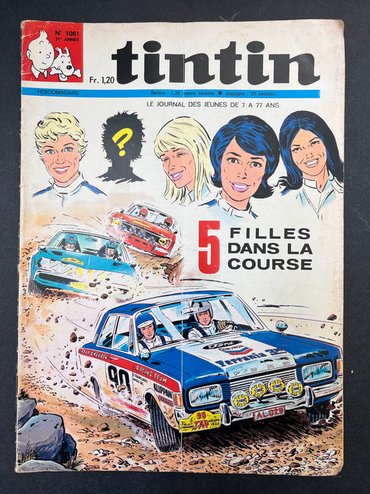 Le Journal Tintin Nº 1081 July 17 1969