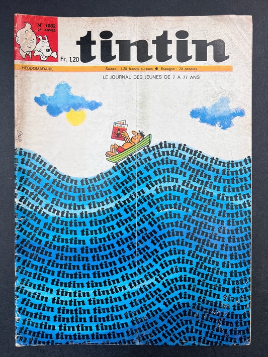 Le Journal Tintin Nº 1082 July 24 1969