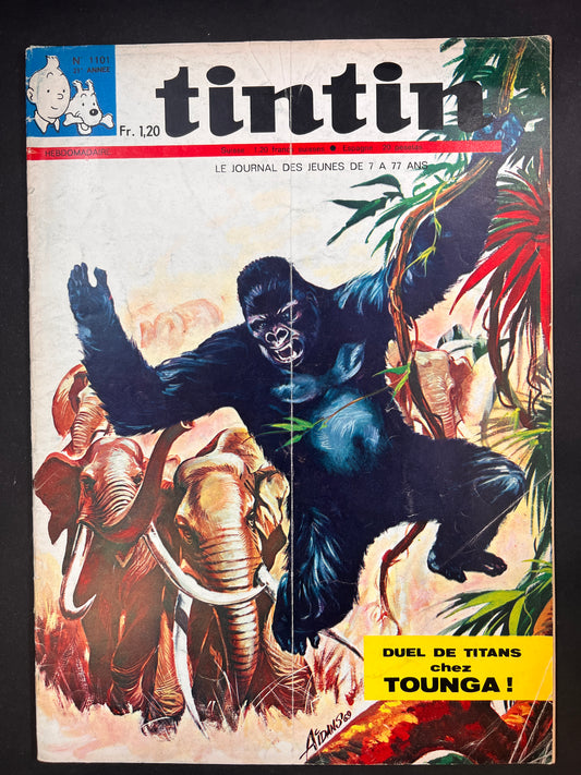 Le Journal Tintin Nº 1101 December 4 1969