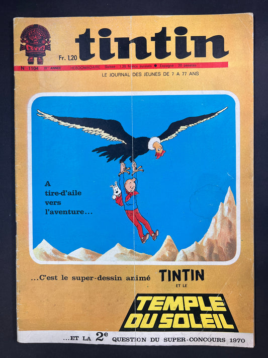 Le Journal Tintin Nº 1104 December 25 1969