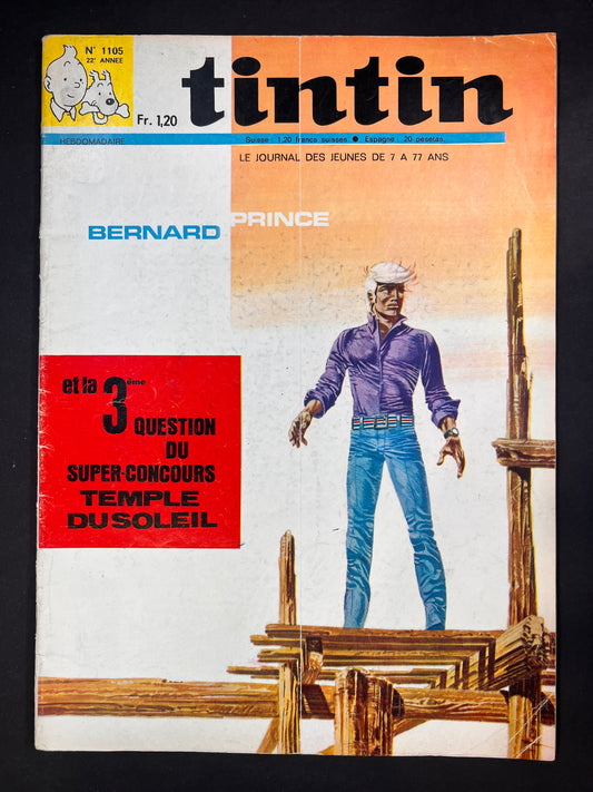 Le Journal Tintin Nº 1105 January 1 1970