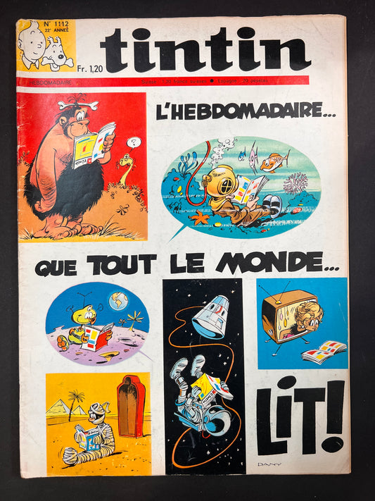 Le Journal Tintin Nº 1112 February 19 1970