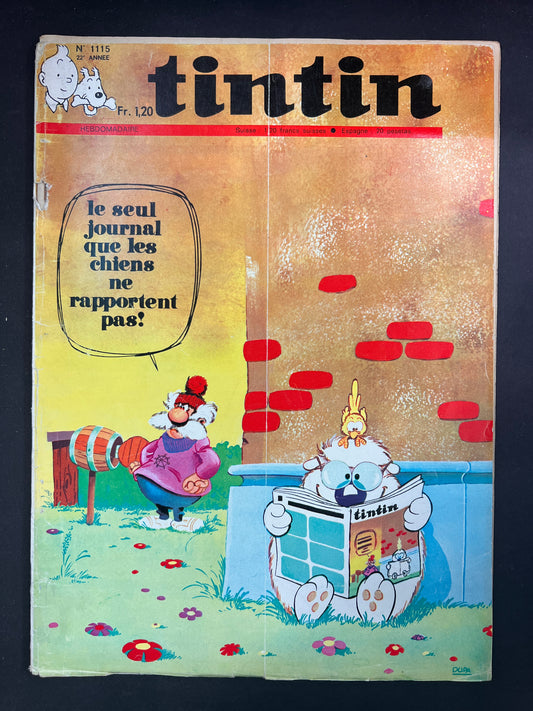 Le Journal Tintin Nº 1115 March 12 1970