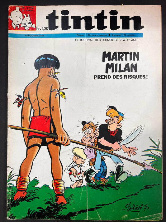 Le Journal Tintin Nº 1119 April 9 1970