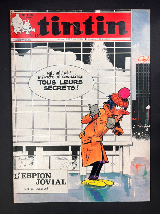 Le Journal Tintin Nº 1156 December 24 1970