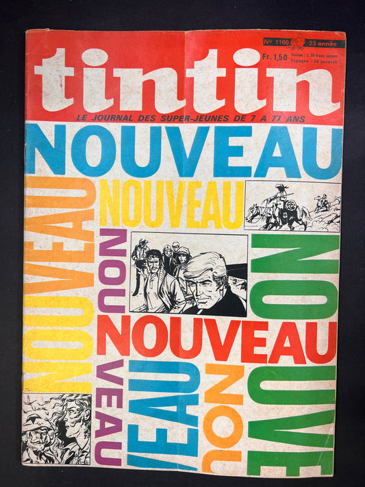 Le Journal Tintin Nº 1160 January 21 1971