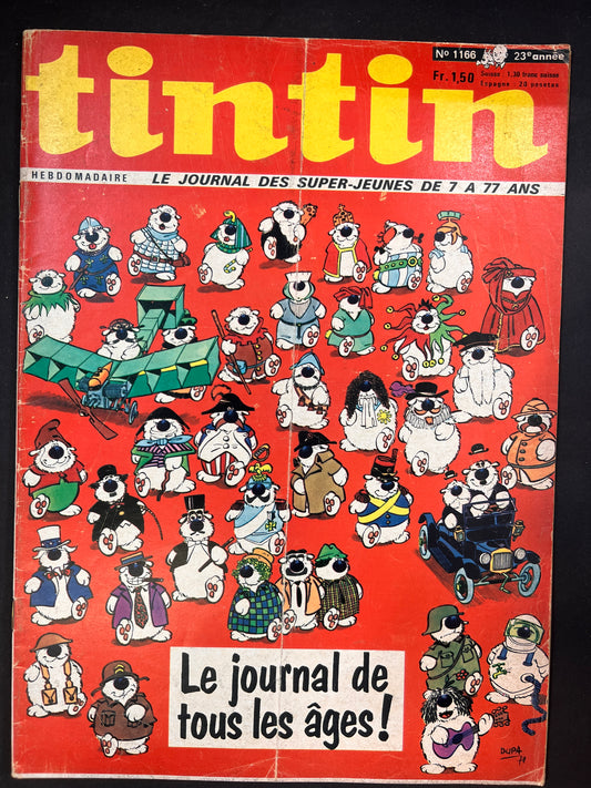 Le Journal Tintin Nº 1166 March 4 1971
