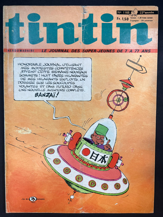 Le Journal Tintin Nº 1168 March 18 1971