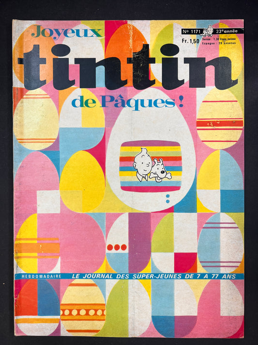 Le Journal Tintin Nº 1171 April 8 1971