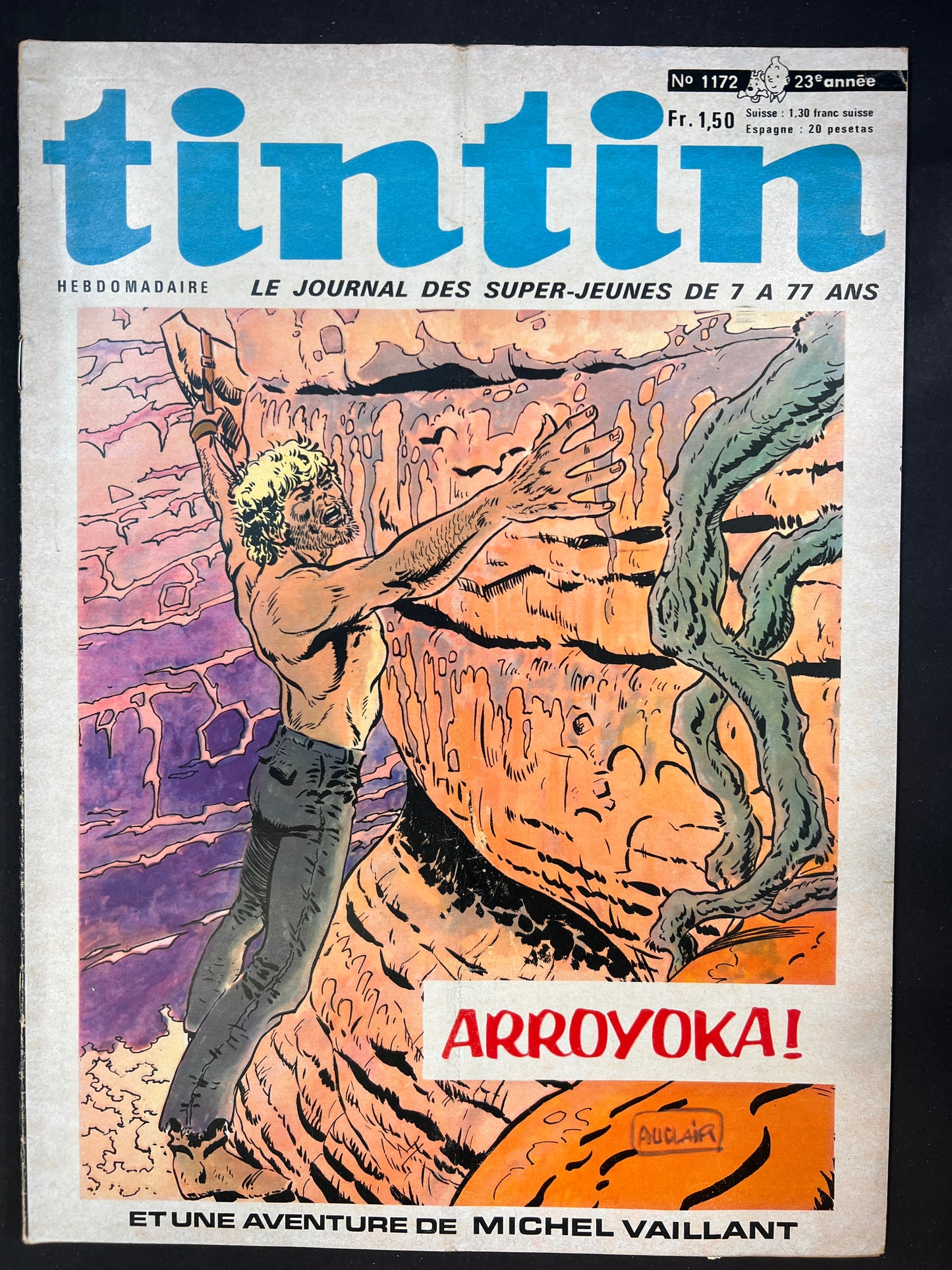 Le Journal Tintin Nº 1172 April 15 1971