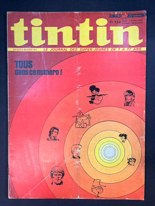 Le Journal Tintin Nº 1182 June 24 1971