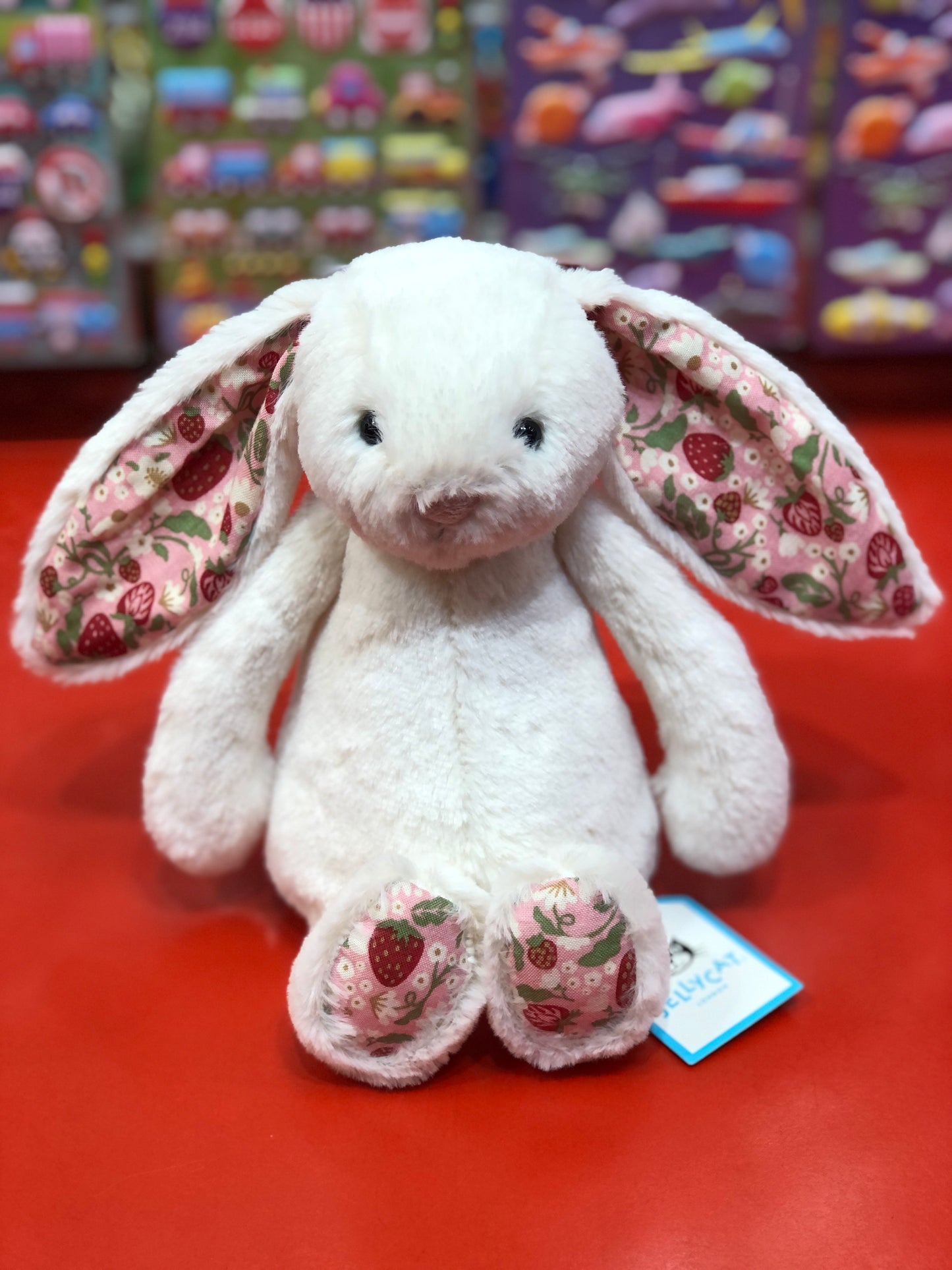 Jellycat Blossom Cream Bunny 'Berry' Small Plush 7"
