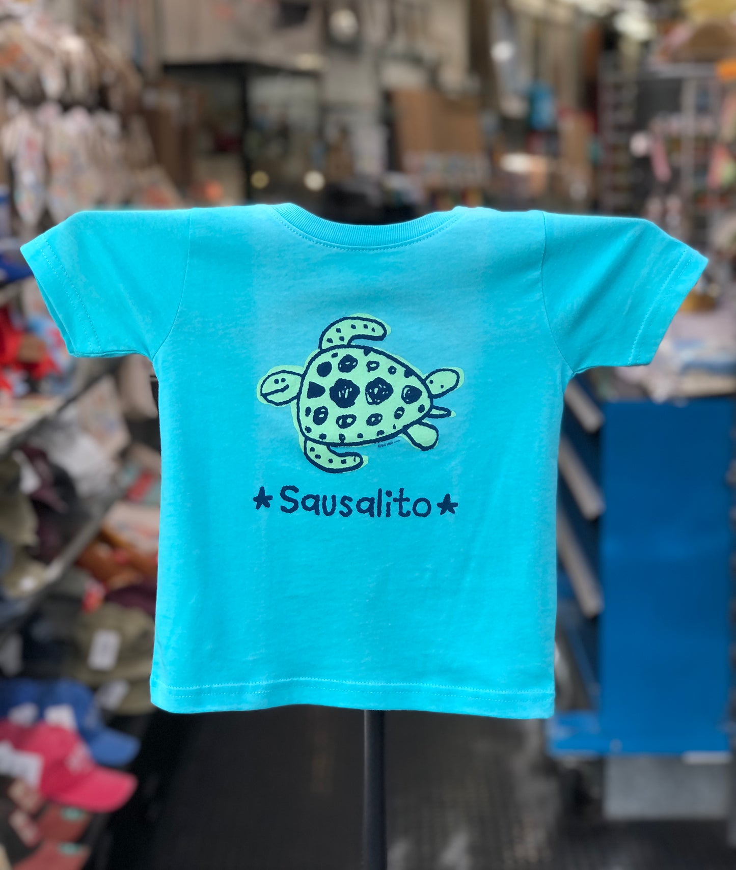 Happy Tonal Turtle Toddler T Shirt