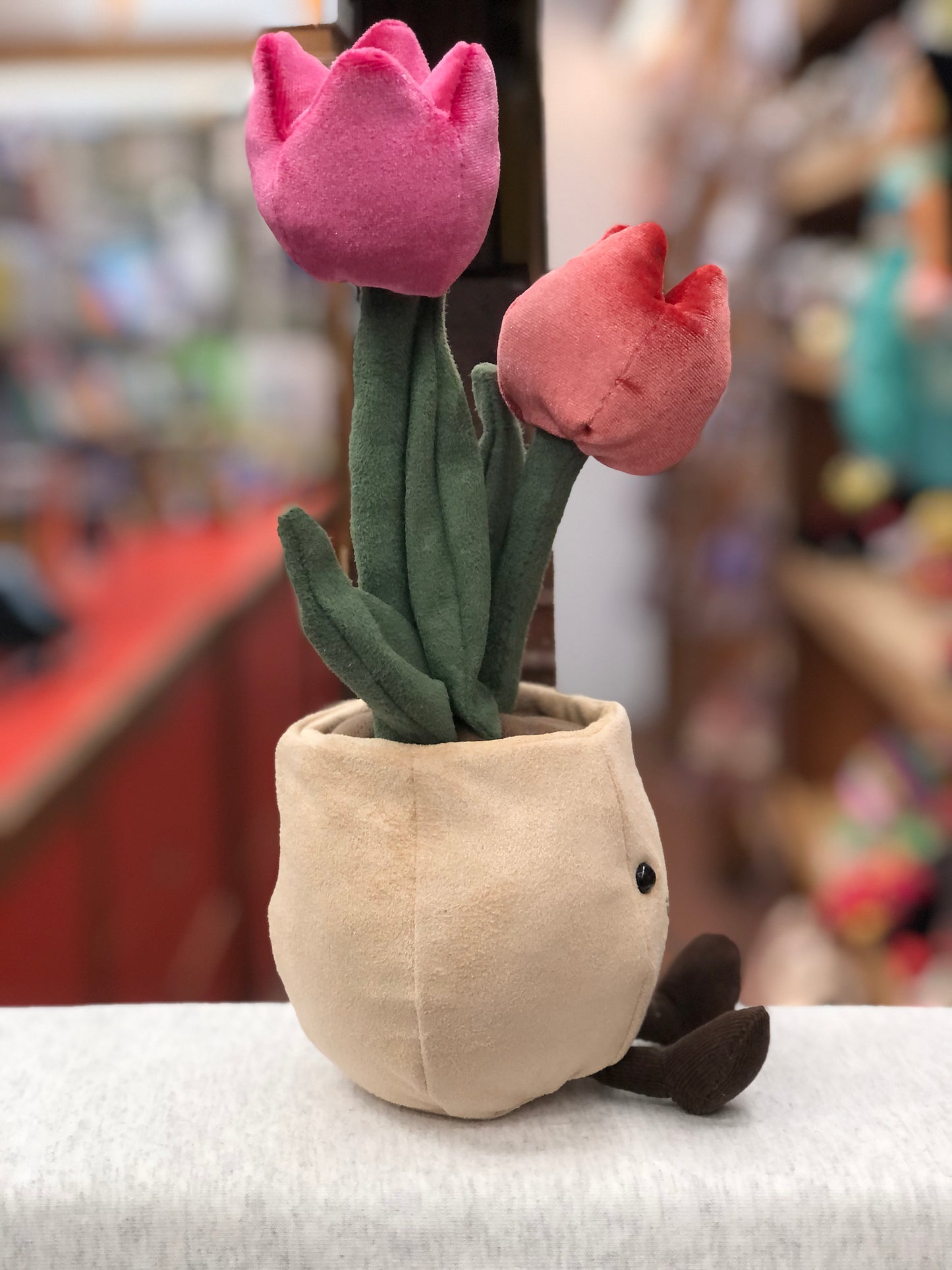 Jellycat Amuseables Tulip Pot Plush 12"